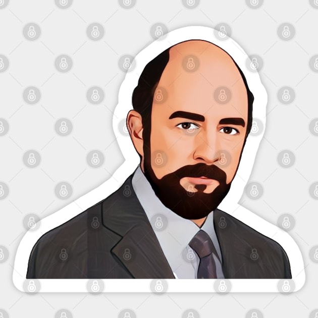 The West Wing Toby Zeigler Sticker by baranskini